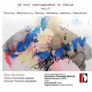 Tiziana Scandaletti - Contemporary Voice in Italy 5  CD
